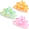 Hair Claw Clips - 3PCS Cute Styling Accessories for Women/Girls, Medium Nonslip Claws for Thin Hair, Strong Hold for Thick Hair