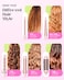 Wavytalk 5 in 1 Curling Iron,Curling Wand Set with Curling Brush and 4 Interchangeable Ceramic Curling Wand(0.5&rdquo;-1.25&rdquo;),Instant Heat Up,Include Heat Protective Glove &amp; 2 Clips (Pink)