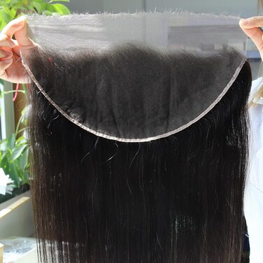 BEEOS Skinlike Real HD Lace Frontal Piece Only, 13x6 Ear to Ear Virgin Human Hair Invisible Swiss Lace Frontal Pre Plucked Natural Hairline Silky Straight 14 Inch