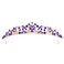 Blue Tiara Crown for Women Wedding Tiaras for Bride Princess Crowns and Tiaras for Girl Rhinestone Crowns for Birthday Halloween Cosplay Christmas Party Prom Gifts