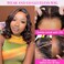 mscoco Bob Wig Human Hair 5&times;6 Highlight Body Wave Lace Front Wigs Human Hair Pre-bleached knots Bob Wig Human Hair Glueless 1B/2/30 Wigs Human Hair for Black Women Body Wave Human Hair Wig
