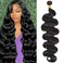 12A Brazilian Human Hair Bundles Body Wave 26 inch Single Bundle Virgin Hair Bundles Body Wave Bundles Human Hair 100G Natural Black Hair Extensions