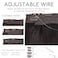 WENNALIFE Wire Hair Extensions (Increase 50% Lifespan) Real Human Hair 18 inch 95g Natural Black Remy Hair Extensions Invisible Transparent Wire Fish Line Hair Extensions Straight Real Hair Extensions