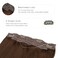 WENNALIFE Wire Hair Extensions (Increase 50% Lifespan) Real Human Hair 18 inch 95g Chocolate Brown Remy Wire Hair Extensions Invisible Transparent Fish Line Straight Real Hair Extensions