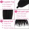 COOKOO 16 Inch Springy Afro Twist Hair 3 packs Pre-Separated Marley Twist Braiding Hair Pre-Fluffed Spring Twist Hair For Soft Locs Kinky Afro Twist Hair Synthetic Hair Extensions(16 Inch,1B#)