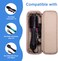 Fasrom Double Layer Travel Case Compatible with REVLON One Step Blow Hair Dryer Brush Volumizer Original 1.0, Plus 2.0 and Styler, Pink (Bag Only, Patent Design)