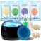 Waxing Kit for Women Men, Wax Warmer Hair Removal at Home with Hard Wax Beads &amp; Silicone Pot, Suitable for Sensitive Skin Brazilian Bikini, Facial, Underarms, Legs, Full body