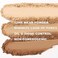 FOCALLURE Flawless Pressed Powder, Control Shine &amp; Smooth Complexion, Pressed Setting Powder Foundation Makeup, Portable Face Powder Compact, Long-Lasting Matte Finish, Almond