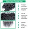 Faux Locs Crochet Hair 10 Inch Goddess Locs Ombre Grey Crochet Hair for Women 6 Packs Gray Soft River Locs Pre Looped Braids with Curly Ends Boho Hippie Synthetic Hair Extensions, 1b/grey