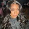 ISEE HAIR HD Lace Front Wig Wear &amp; Go Glueless Lace Wig Brazilian Body Wave Lace Wigs For Women No Glue 4x6 Lace Pre Cut Wig Human Hair Wigs Transparent Lace Closure Wigs 180% Density 16 Inch