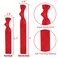 MEEDEE 100 Pack Red Hair Accessories: Soft, No-Crease, No-Damage Knotted Ribbon Hair Ties &amp; Ouchless Ponytail Holders for Women, Yoga, and Everyday Wear