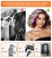 30 Pcs Heatless Hair Curlers Wave Curls Styling Kit with 2 Pcs Styling Hooks, No Heat Hair Curlers Heatless Wave Curlers for Women Girls Long Medium Short Hair (6 Colors, 25 cm/9.84 inch)