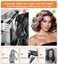 42 Pieces Heatless Waves Hair Curler, No Heat Damage Wavy Hair Curlers with 2 Sets of Styling Hooks, Heatless Curls for Women Girls Medium Short Hair(4 Colors,25cm/ 9.9")