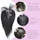Hair Toppers for Women Real Human Hair Clip in Bangs 360&deg; 3D Cover Wipsy Clip on Bangs for Daily Wear Hair Topper with Fake Bangs Hair Clip Human Hair Pieces for Thinning Hair Black