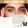 Lash Color Kit Black Eyelash Color for Lashes and Brows, Instant Result with Natural Effects Lasts 4 Weeks Easy to Use for Salon &amp; Home