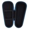 khanka Hard Travel Case Replacement for Braun Series 3/5 5018s 3010 340S-4 3050 390CC-4 380S-4 3040 Electric Foil Shaver Men's Razor, Case Only (Black&amp;Blue)