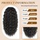HYJ Drawstring Ponytail 18inch Curly Ponytail Extensions Drawstring Ponytail For Black Women Natural Brown Black Ponytail Extensions For Women Synthetic Hairpiece for Daily Party(Brown Black)