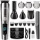 Brightup Beard Trimmer for Men - Electric Razor &amp; Shaver, Cordless Hair Clippers Trimmers Set, IPX7 Waterproof Mens Grooming Kit for Shaving Face, Mustache, Body, Ear, Nose Hair Trimmer, Gifts for Men