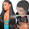 13x6 Lace Front Wigs Human Hair 200 Density HD Full Frontal Lace Front Wigs Human Hair Straight Wigs Human Hair Lace Front Wigs Pre Plucked with Baby Hair Wigs for Women Human Hair Wig 28 Inch
