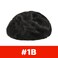 Lordhair Toupee for Men with 100% European human hair 8x10 inch Hairpiece for Men 0.03mm Ultra Thin Skin Hairsystem All V-looped Mens Toupee (Off Black 1B)