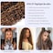 Water Wave Human Hair Bundles Ombre Honey Blonde Curly Bundles, P4/27 Highlighted Wet And Wavy Human Hair Bundles Weave Brown Piano Color, Soft &amp; Shed-free 10A 100% Virgin Hair 3 Bundles 12 14 16 Inch