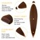Braiding Hair Pre Stretched for Women Hair Extensions Box Braids Soft Synthetic Knotless Yaki Texture Hot Water Setting Braid Brown (26inch 3Packs)