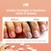 Cuticle Strengthening 8% Colloidal Oat Cuticle Oil Pen by Handmade Heroes - Rejuvenate Nail Nourish Repair Cuticles Vegan Cruelty Free Cuticle Oil helps grow nails fast for manicure and pedicure set