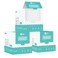 Face Towels, 10"&times;12" Disposable Face Towel, Face Towelettes XL, Ultra Soft Makeup Remover Dry Wipes, Thick Face Towel for Cleansing, 150 Count (3 Pack)