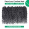Goddess Locs Crochet Hair 12 Inch Faux Locs Ombre Grey Crochet Hair for Black Women 6 Packs Locs Crochet Hair Pre Looped Gray Soft Locs River Locs Synthetic Hair Extensions, 1b/grey