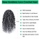 Goddess Locs Crochet Hair 12 Inch Faux Locs Ombre Grey Crochet Hair for Black Women 6 Packs Locs Crochet Hair Pre Looped Gray Soft Locs River Locs Synthetic Hair Extensions, 1b/grey
