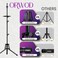 Wig Head Stand Adjustable Height - Upgrade Wig Tripod Stand with Reinforced Tool Tray , Foldable Mannequin Head Stand for Beauty and Hairdressing Styling Training (Additional 1 Free Accessory)