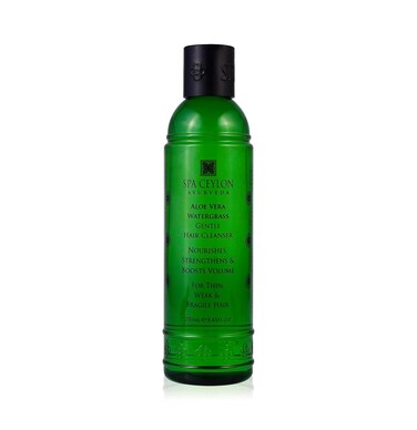 SPA CEYLON Aloe Vera Watergrass Gentle Hair Cleanser   Treat and Strengthen Hair   Sulfate-Free Hair Care   Ideal for Thin Weak or Fragile Hair