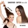 PARISBELLA NO DAMAGE Silk Scrunchies For Hair Sleep, Satin Hair Ties for Women and Girls, Classic Black, Pack of 3