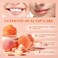 ANAI RUI Lip Mask &amp; Lip Scrub Set, Lip Care Kit, Gift For Mother Girls, Overnight Lip Treatment with Lip Sleeping Mask &amp; Sugar Lip Exfoliator Scrub, Lip Moisturizer for Dry, Chapped, Dark Lips, Peach