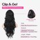 REECHO Ponytail Extension, 24" Claw Clip Ponytail Extension Wavy Ponytails Hair Extensions Jaw Clip on Pony Tails Natural Synthetic Hairpiece for Women Daily, Natural Black