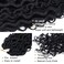 LIYATE 24 Inch Goddess Locs Crochet Hair Boho Faux Locs Crochet Hair for Black Women Soft Locs Crochet Braids With Curly End, 6 Packs 1B