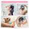 Hair Scalp Massager Shampoo Brush,Soft Silicone Hair Scrub Brush for Wet Dry Hair, Relax Scalp, Reduce Dandruff,Promote Hair Growth,Scalp Scrubber Hair Care Tools for Shower (Blue)