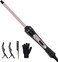 3/8 Inch Curling Iron, Small Curling Wand for Short &amp; Long Hair, Ceramic Wand Curling Iron with 2 Temperature, Instant Heat Up, Include Heat Protective Glove &amp; 2 Clips
