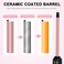 Professional 1/2 Inch Curling Iron, Tiny Curling Wand for Short &amp; Long Hair, Small Ceramic Barrel Curling Iron Wand with 2 Temperature, Include Heat Protective Glove &amp; 2 Clips