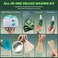Waxing Kit for Women Men - Premium Digital Wax Melt Warmer Kit for Sensitive Skin Coarse Hair Removal - 14oz Hard Wax Beads &amp; Silicone Liner - for Bikini Brazilian Body Face Leg - Home Wax Kit