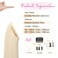 REECHO Invisible Wire Hair Extensions with Transparent Headband Adjustable Size Removable Secure Clips in Straight Secret Hairpiece for Women (20 Inch (Pack of 1), Light Blonde)