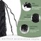 Goddess Box Braids Crochet Hair 24 Inch 7 Packs Boho Crochet Braids Pre Looped Bohemian Gypsy Braids Crochet Hair for Women Braiding Hair Extensions, 1B