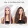 weiwei Satin Heatless Curlers Hair Curler, Heatless Curls Overnight Hair Curlers to Sleep In Overnight Curls Headband, 70" Hair Curlers No Heat, 9 Pcs Satin Curling Set for Women Long Hair