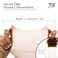 TSB Hair Filler, Brown, 1 Pack - Patent Pending Hair Filler - Ultimate Hair Bun Maker, Volume Hair Bumps Tool - Perfect for Brides, Performers - Non-Irritating, All-Day Hold