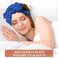 weiwei No Heat Curlers, Overnight Curls No Heat Curling Headband Soft Hair Curler Rollers to Sleep In, 70 Inches Non Heat Hair Wrap Curling Rod Ribbon for Women Long Wave Hair, 9 PCS Gift Set (Blue)