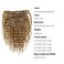 Loxxy Clip in Jerry Curly Human Hair Extensions #27 Blonde Color 20inch Jerry Curly Hair 3B and 3C Real Human Hair Extension Double Weft 120g/set 7Pcs/lot And 17 Clips Per Pack