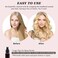 ZILAMPU No Heat Overnight Hair Curler Wrap - 70" Long Velour Lazy Curls Roller Headband for Long Hair to Sleep In for Women and Girls