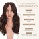Rich Choices Hair Toppers for Women 18 Inch Hair Toppers for Women with Thinning Hair 6A Light Brown Hair Topper with Bangs Synthetic Wavy Curly Fiber Hair Pieces for Women