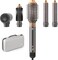 Hair Dryer Brush, webeauty 5 in 1 Professional Hot Air Styling, High-Speed Negative Ionic Hair Dryer Fast Drying, Multi Hair Styler with Air Curling Iron, Volumizing, with Carrying Case (Grey Gold)