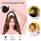 Heatless Curling Rod Headband, Upgraded 60" Extra Long Soft Hair Curlers to Sleep In, No Heat Curls for Girls Long Hair Medium Hair (Black)